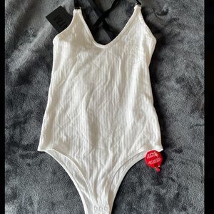 ATM White Bodysuit